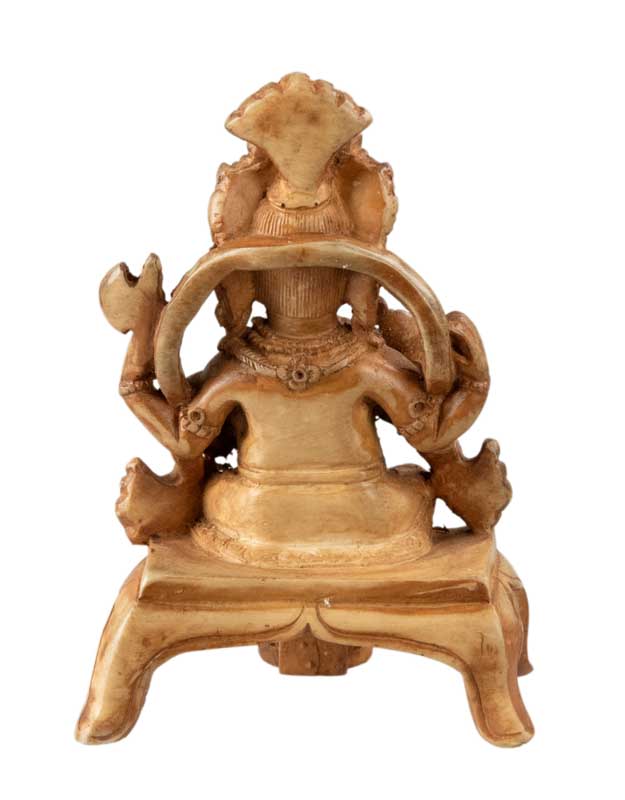 Statue Ganesh 13 cm En Résine – Figurine Artisanale Népal