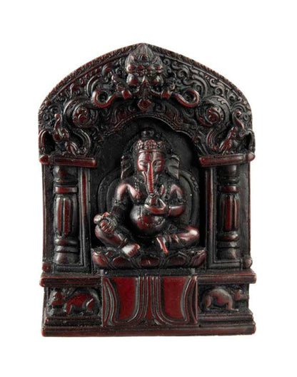 Statue Ganesh en Résine – Dieu Hindou de la Sagesse et de la Prospérité