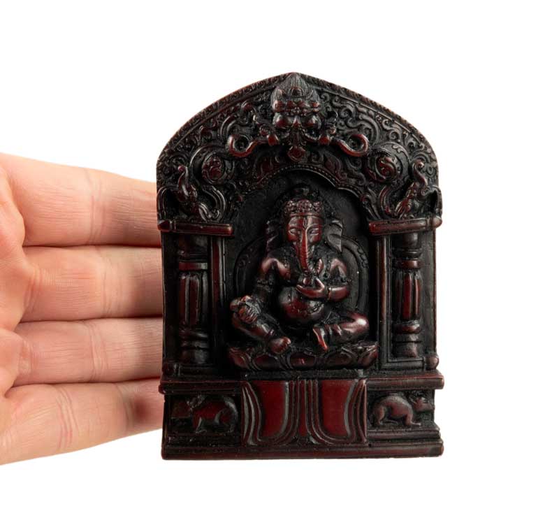 Statue Ganesh en Résine – Dieu Hindou de la Sagesse et de la Prospérité