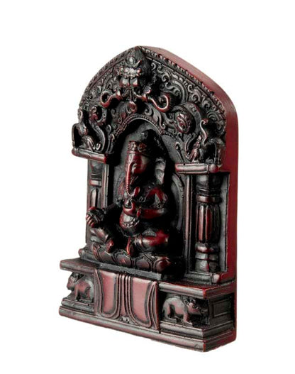 Statue Ganesh en Résine – Dieu Hindou de la Sagesse et de la Prospérité
