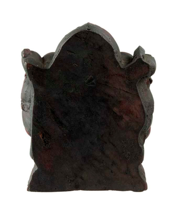 Statue Ganesh En Résine Bordeaux – Artisanat Népalais