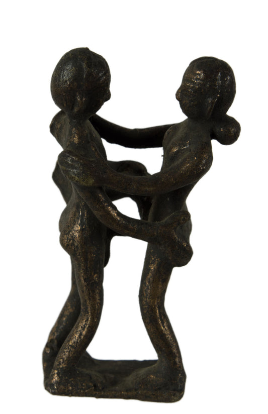 Figurine Érotique En Laiton – Sculpture Artisanale Du Népal