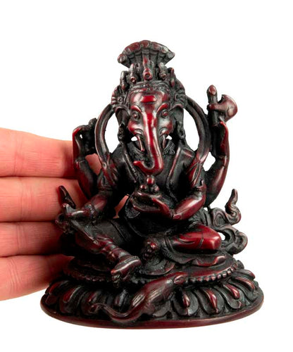 Statue Ganesh En Résine – Artisanat Népalais