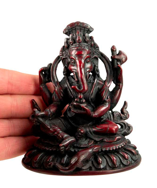 Statue Ganesh En Résine – Artisanat Népalais