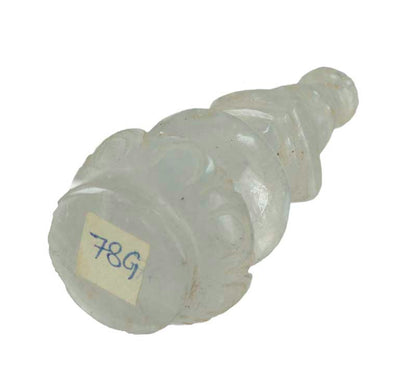 Stupa Bouddhiste Tibétain En Cristal De Roche Quartz – Artisanat Du Népal