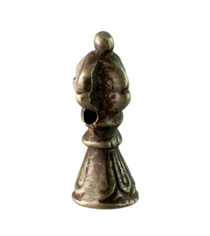 Sceau tibétain Poissons d'Or en bronze – Symbole de bonheur et de prospérité