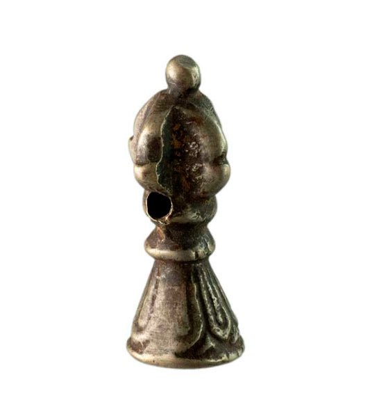 Sceau tibétain Poissons d'Or en bronze – Symbole de bonheur et de prospérité