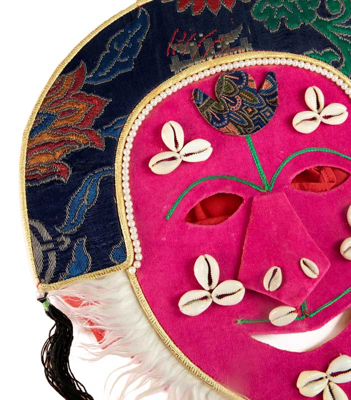 Masque Ngompa Tashi Sholpa De L’Opéra Tibétain