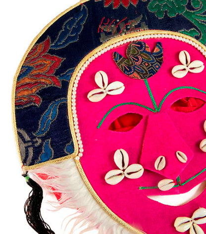Masque Ngompa Tashi Sholpa De L’Opéra Tibétain