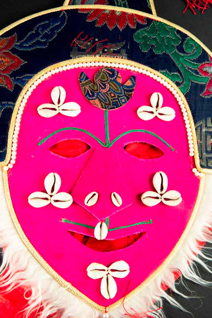 Masque Ngompa Tashi Sholpa De L’Opéra Tibétain