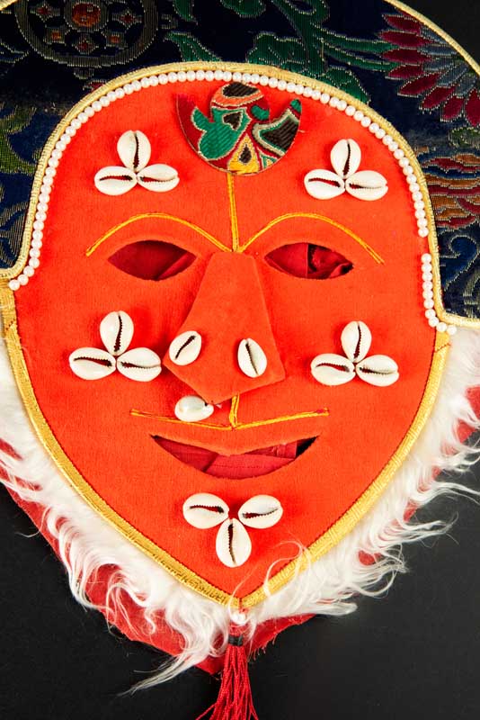 Masque Ngompa Tashi Sholpa De L’Opéra Tibétain