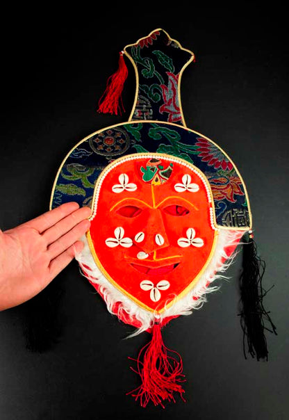 Masque Ngompa Tashi Sholpa De L’Opéra Tibétain