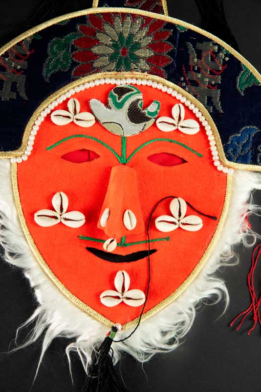 Ngompa Masque Tashi Sholpa De L’Opéra Tibétain