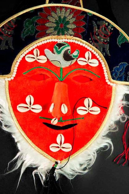 Ngompa Masque Tashi Sholpa De L’Opéra Tibétain