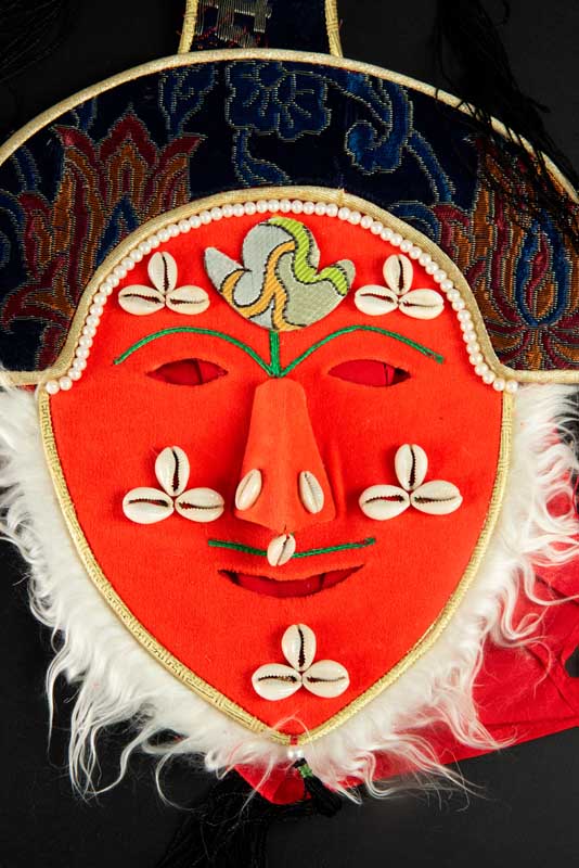 Ngompa Masque Tashi Sholpa De L’Opéra Tibétain