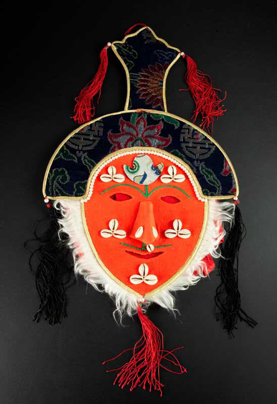 Masque Ngompa Tashi Sholpa De L’Opéra Tibétain