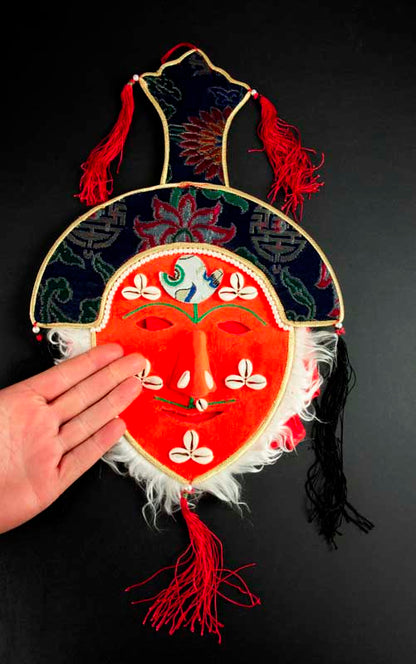 Masque Ngompa Tashi Sholpa De L’Opéra Tibétain