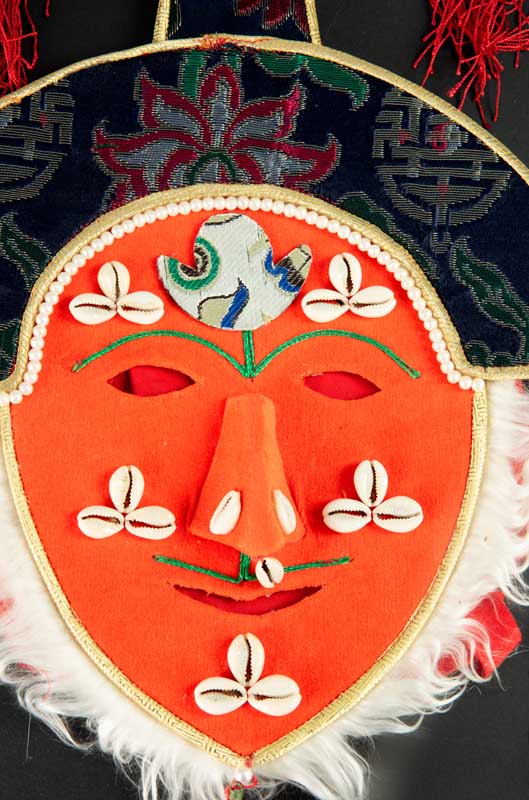 Masque Ngompa Tashi Sholpa De L’Opéra Tibétain