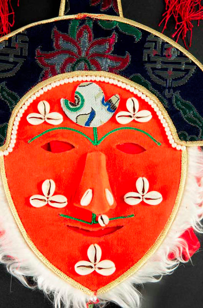 Masque Ngompa Tashi Sholpa De L’Opéra Tibétain