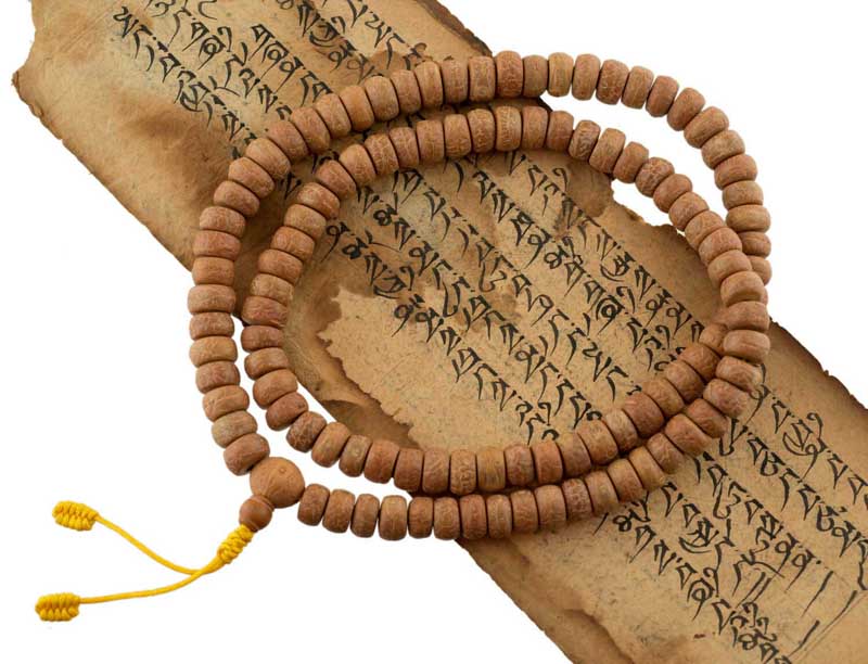 Mala Tibétain Bodhi Authentique – 108 Perles En Graines De Bodhi Véritables Phoenix Bodhi Tree