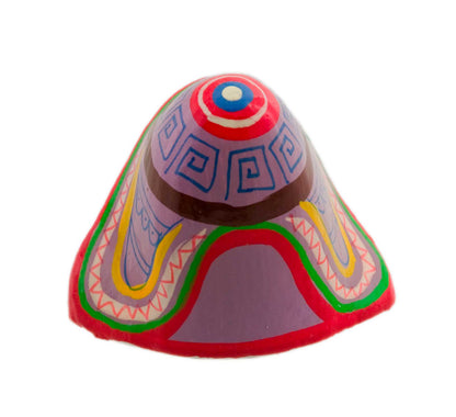 Crèche De Noël Du Pérou En Céramique – Artisanat Andin En Forme De Chullo