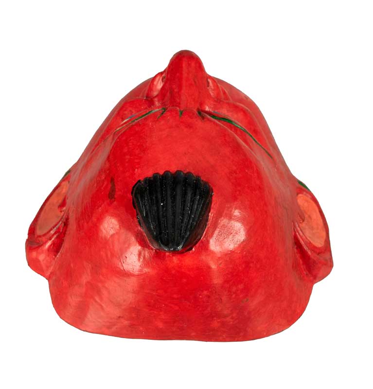 Petit Masque Tibétain Ancêtre Protecteur – Bois De Peuplier