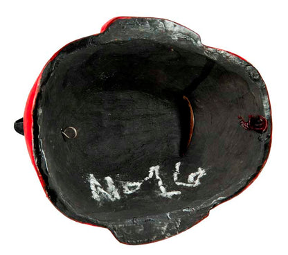 Petit Masque Tibétain Ancêtre Protecteur – Bois De Peuplier