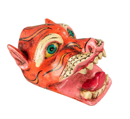 Statue Tigre Himalayen – Bois De Peuplier – Népal
