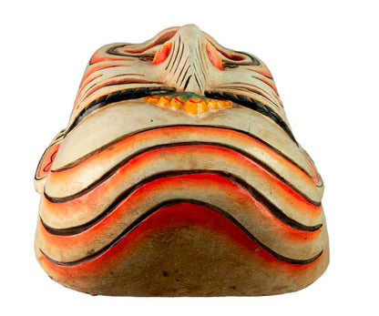 Masque Vishnu Népalais – Danse Cham – Bois De Peuplier – Art De L’Himalaya