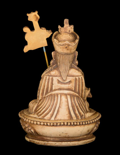 Statue Padmasambhava Gourou Rinpoché en Résine 14,5 cm – Artisanat Népalais