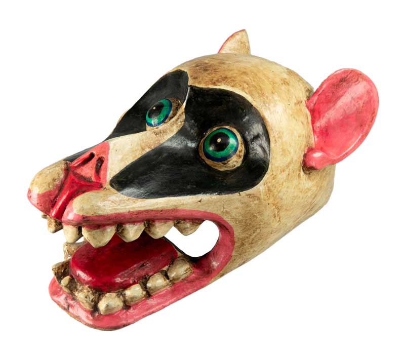 Masque Singe Tantrique Népalais – Danse Cham Bouddhiste