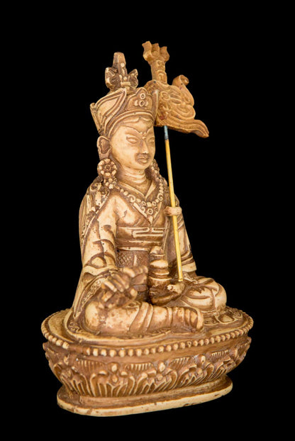 Statue Padmasambhava Gourou Rinpoché en Résine 14,5 cm – Artisanat Népalais