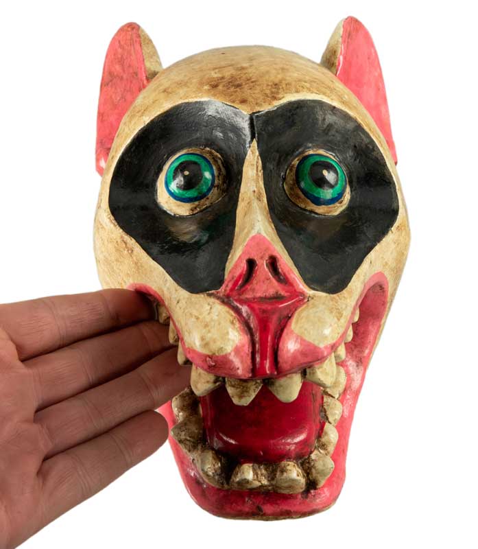Masque Singe Tantrique Népalais – Danse Cham Bouddhiste