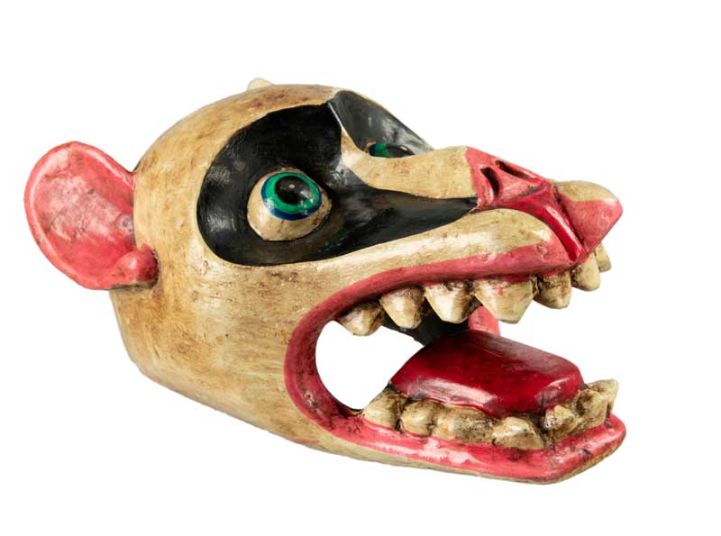Masque Singe Tantrique Népalais – Danse Cham Bouddhiste