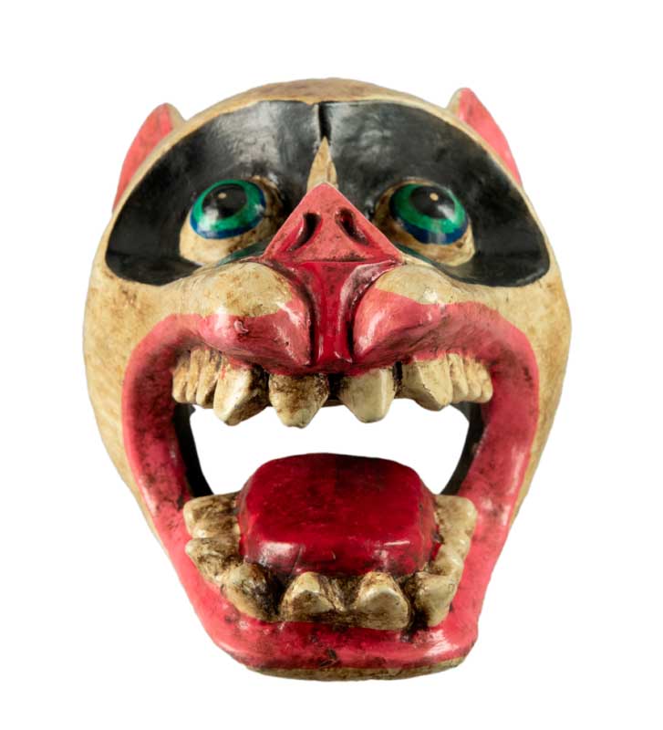 Masque Singe Tantrique Népalais – Danse Cham Bouddhiste