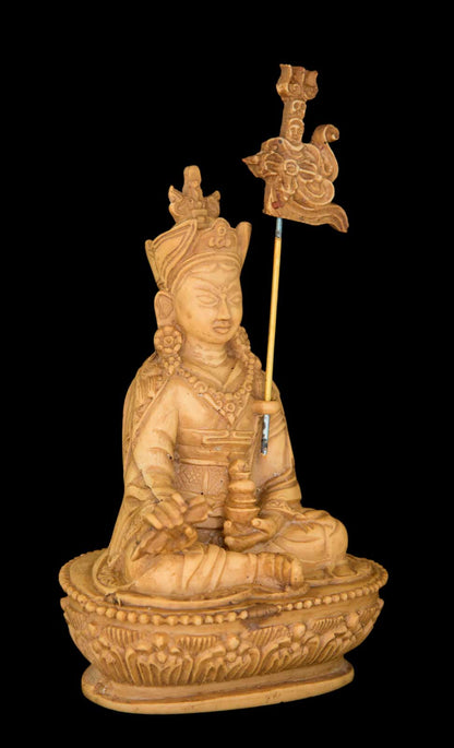 Statue Padmasambhava Gourou Rinpoché en Résine 14,5 cm