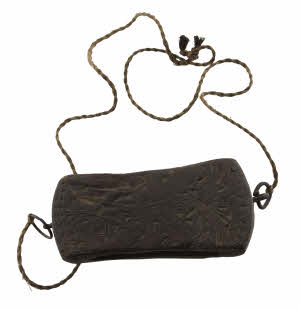 Ancienne Faucille Serpe Tibétaine Avec Étui en Bois – Outil Agricole de l’Himalaya