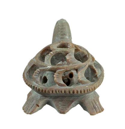 Figurine Tortue En Pierre – Statuette Artisanale Faite Main D’Inde