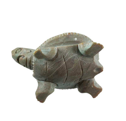 Figurine Tortue En Pierre – Statuette Artisanale Faite Main D’Inde