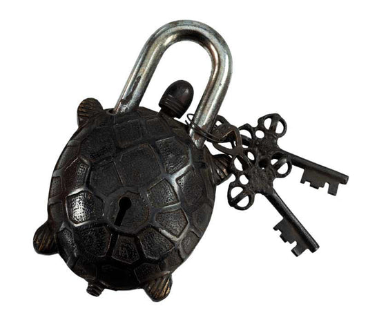 Cadenas Décoratif En Forme De Tortue En Laiton – Artisanat De L'Inde