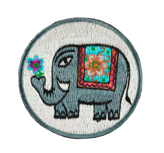 Écusson Brodé Patch Bouddhiste Aum Om Rasta – Fabrication Artisanale du Népal (Copie)