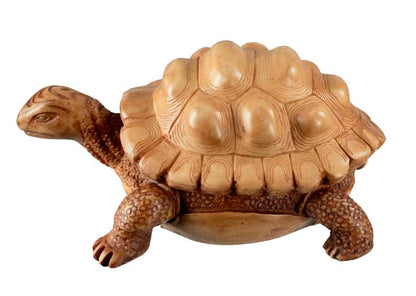 Boîte À Bijoux Tortue En Résine Beige – Artisanat Népalais