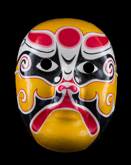 Masque Opéra Chinois De Pékin – Masque Traditionnel Artisanal