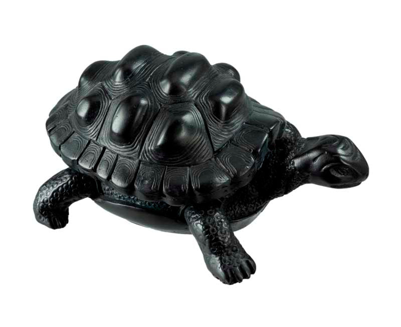 Boîte À Bijoux Tortue En Résine Noire – Artisanat Népalais