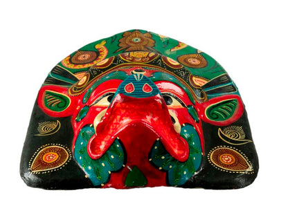 Masque Vahari – Déesse Hindoue Du Festival Indra Jatra