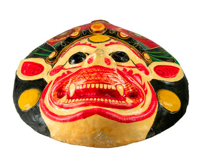 Masque Vahari Népalais – Déesse Hindoue Pour Danse Rituelle