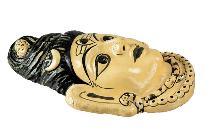 Masque Lakhe Kali Demon – Masque De Danse Népalais Indra Jatra