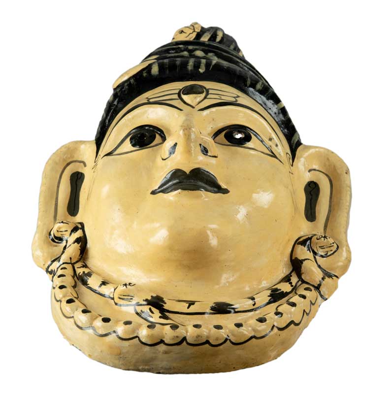 Masque Lakhe Kali Demon – Masque De Danse Népalais Indra Jatra