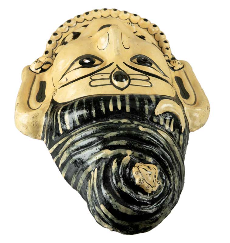Masque Lakhe Kali Demon – Masque De Danse Népalais Indra Jatra