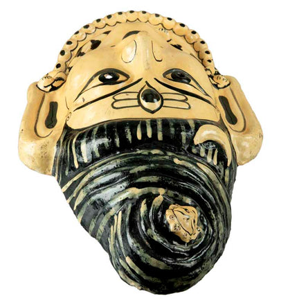 Masque Lakhe Kali Demon – Masque De Danse Népalais Indra Jatra